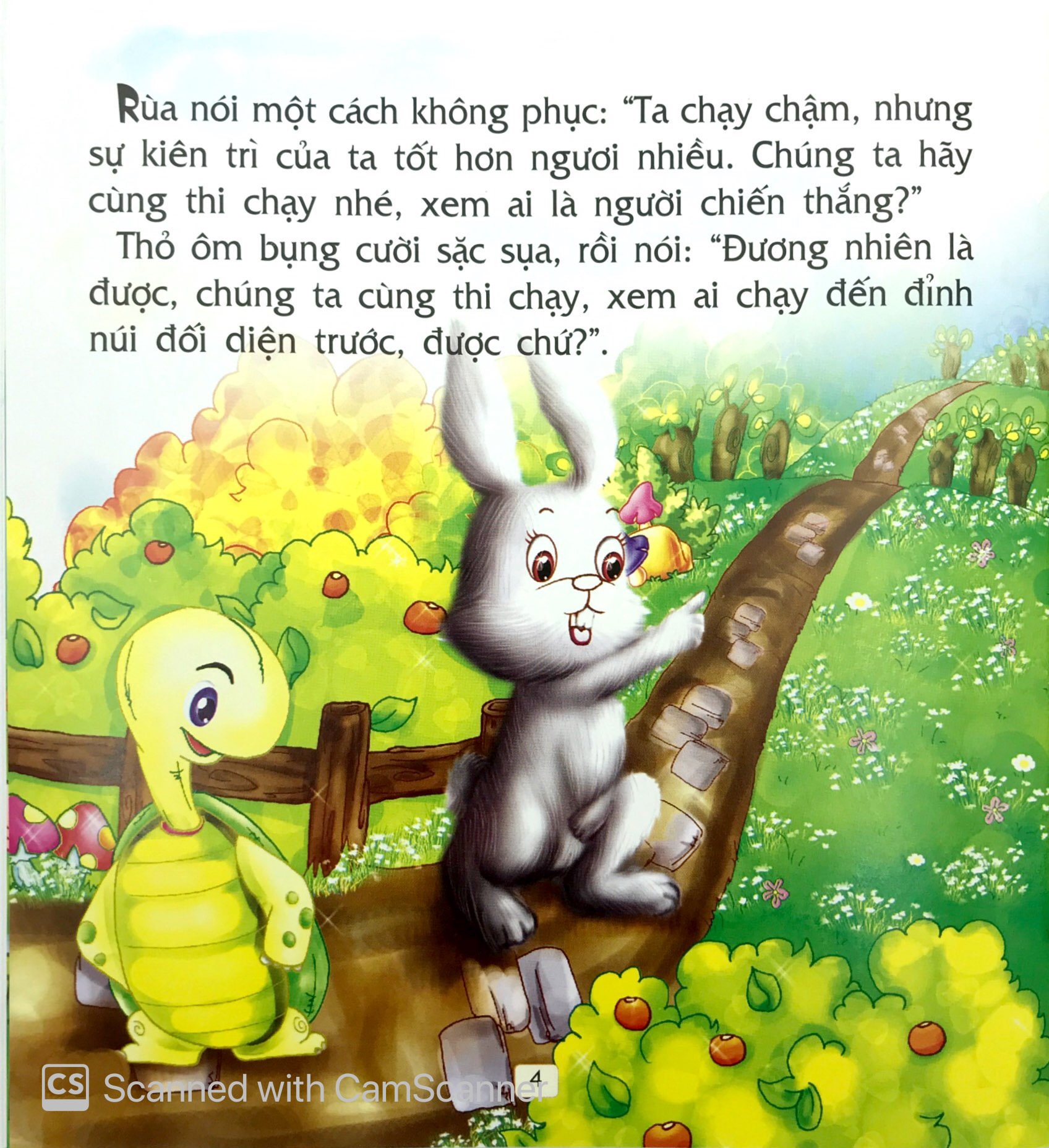 truyện cổ tích thế giới hay nhất - thỏ và rùa chạy thi - Ảnh 5