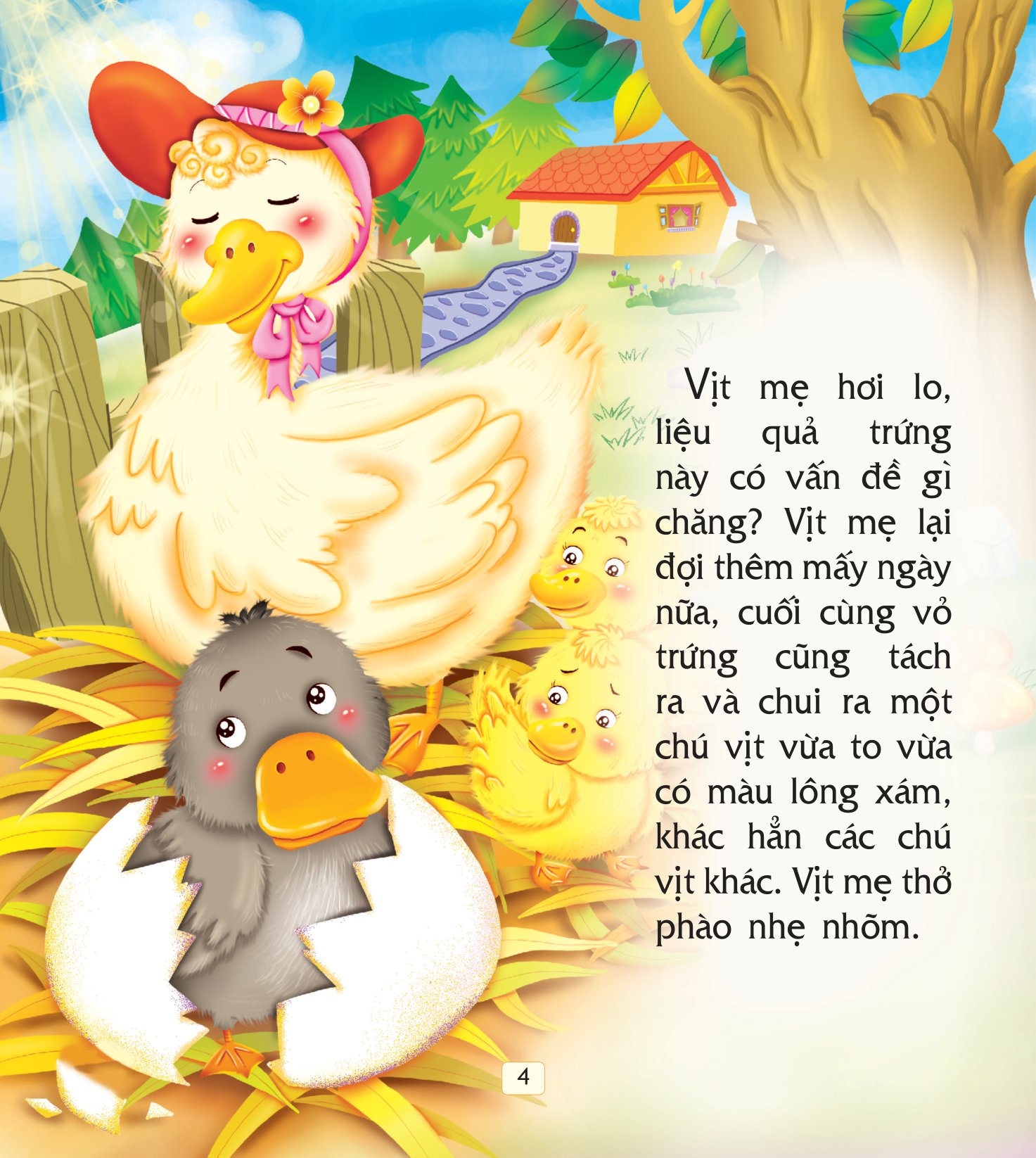 truyện cổ tích thế giơi hay nhất - vịt con xấu xí - Ảnh 5