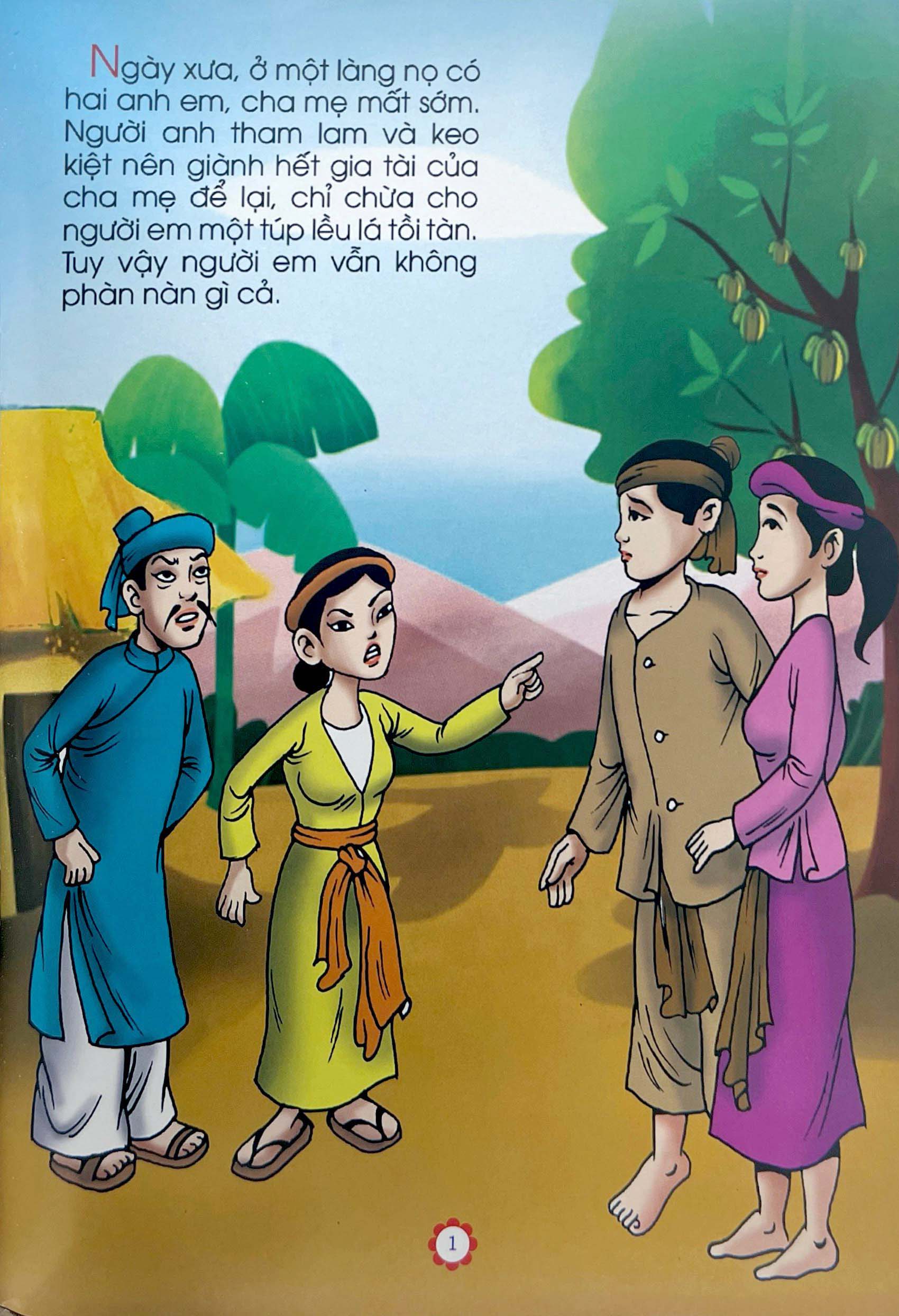 truyện cổ tích việt nam - ăn khế trả vàng - Ảnh 3