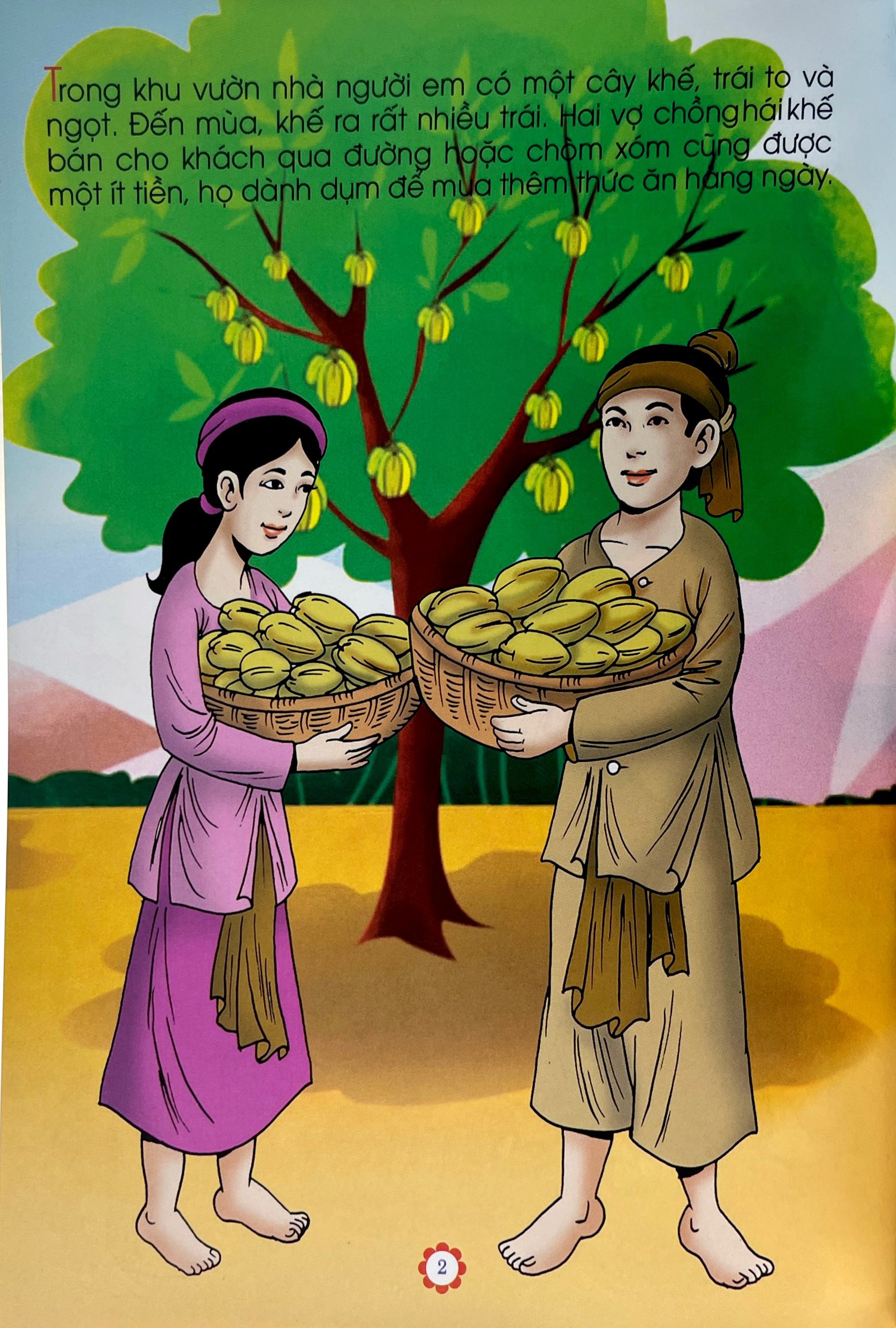 truyện cổ tích việt nam - ăn khế trả vàng - Ảnh 4