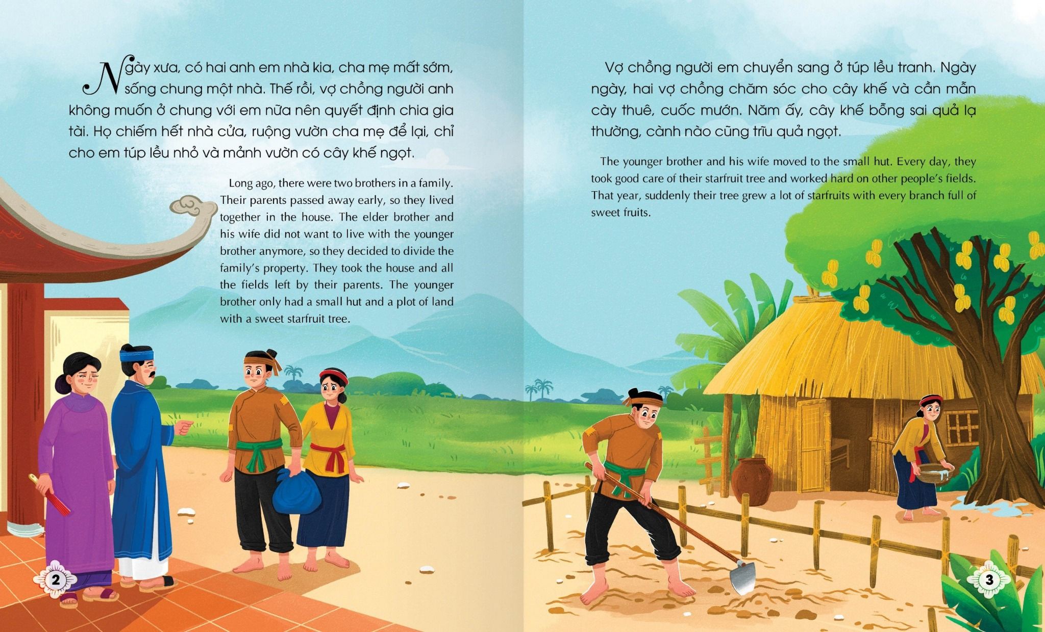 truyện cổ tích việt nam - cây khế - sự tích trầu cau - Ảnh 3
