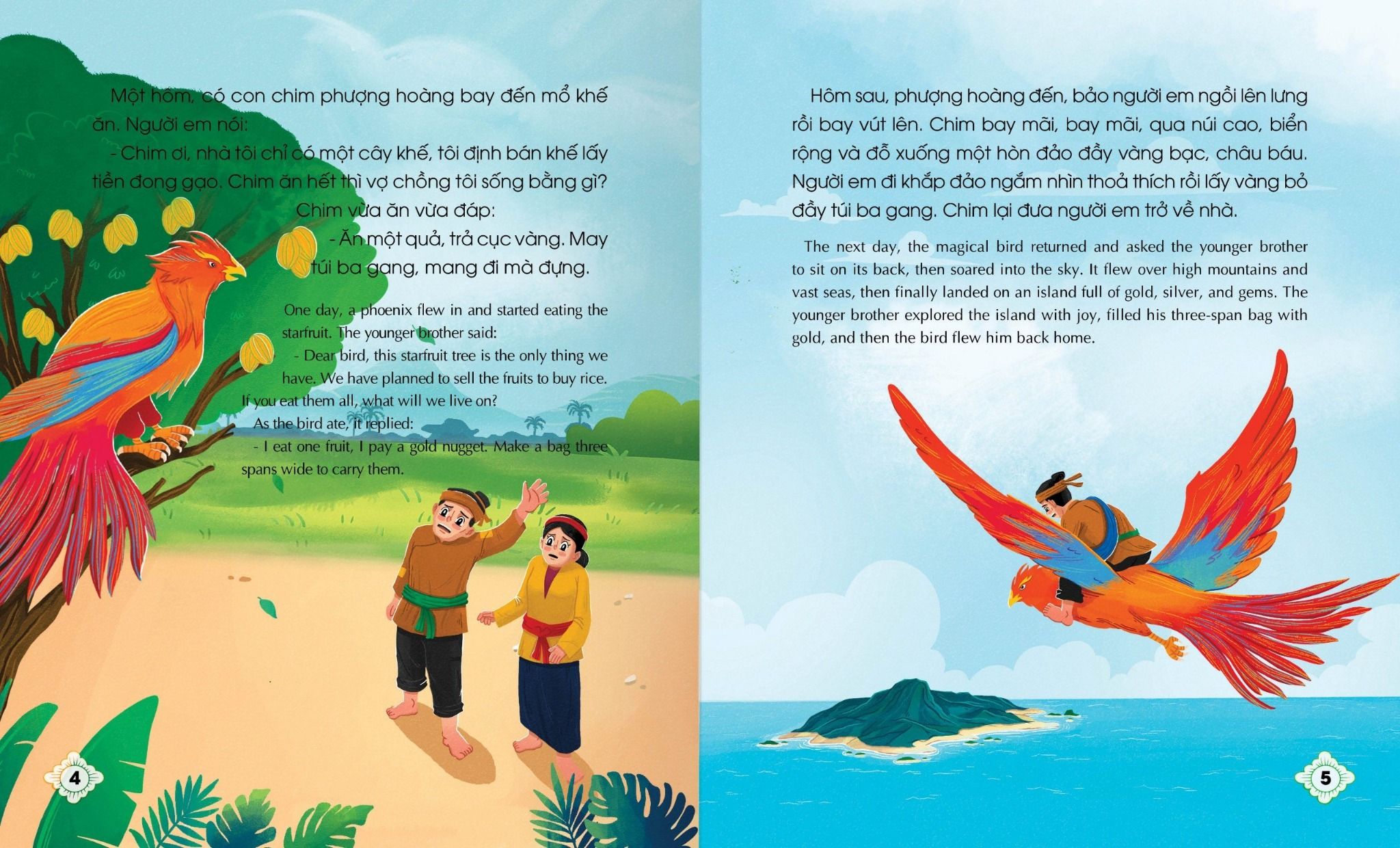 truyện cổ tích việt nam - cây khế - sự tích trầu cau - Ảnh 4