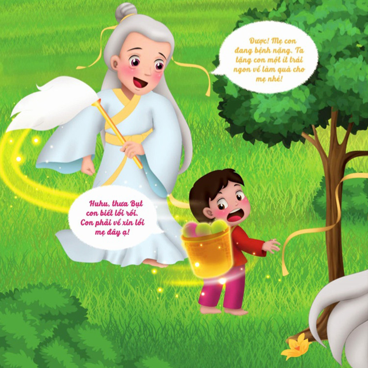 truyện cổ tích việt nam - cây vú sữa - Ảnh 3