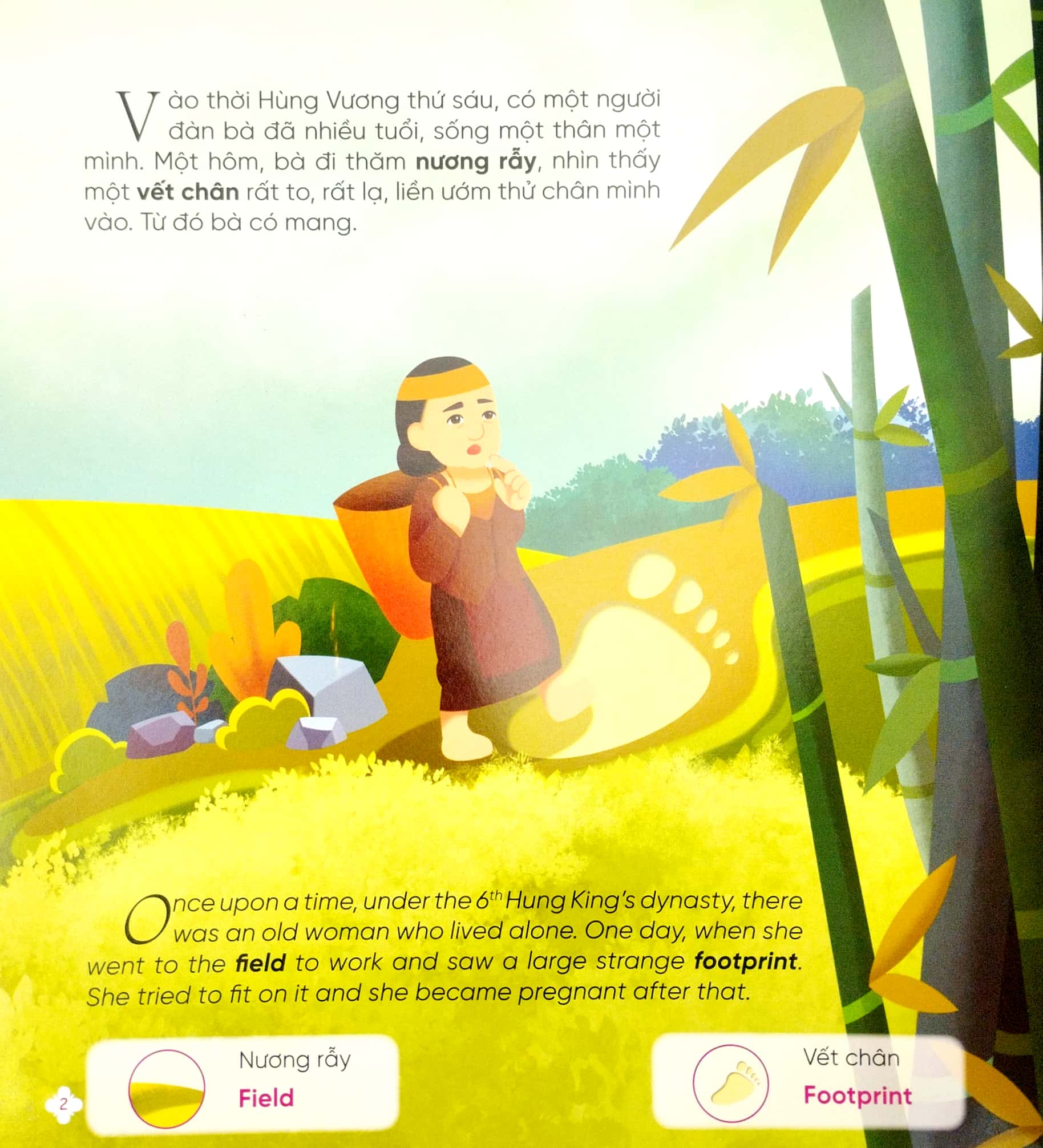 truyện cổ tích việt nam chọn lọc song ngữ việt-anh - xưa ơi là xưa - thánh gióng-yết kiêu-sơn tinh thủy tinh - Ảnh 3