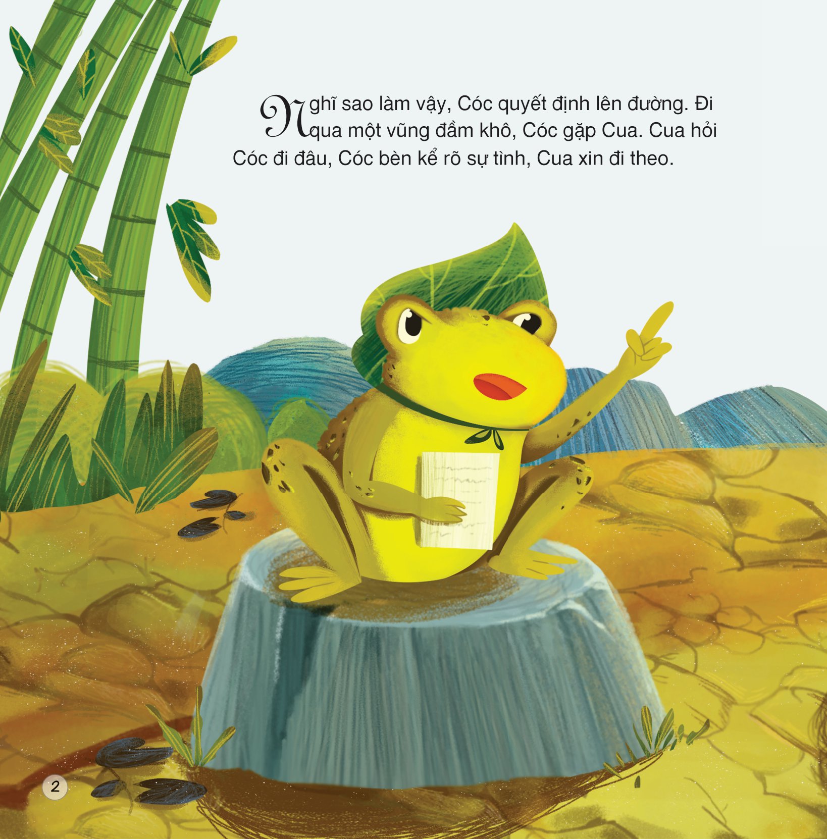 truyện cổ tích việt nam - cóc kiện trời (song ngữ việt - anh) - Ảnh 3