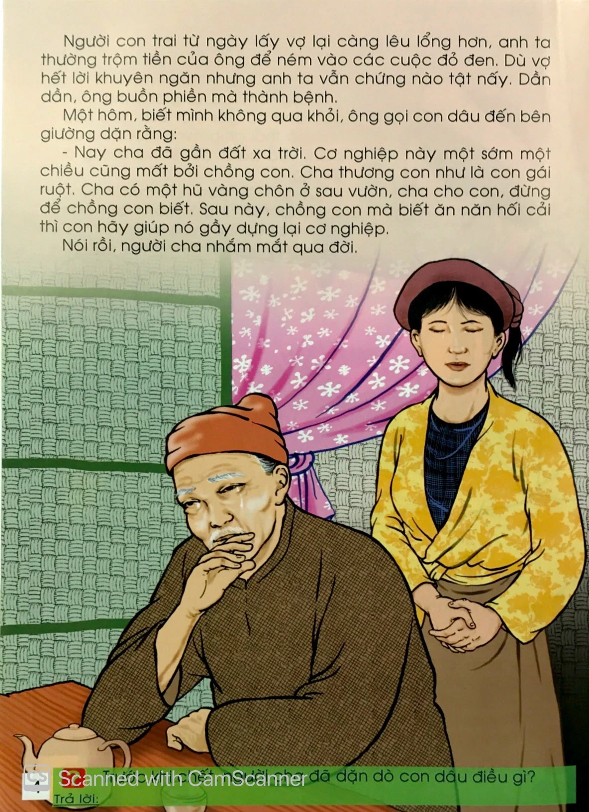 truyện cổ tích việt nam đặc sắc - gái ngoan dạy chồng - Ảnh 6