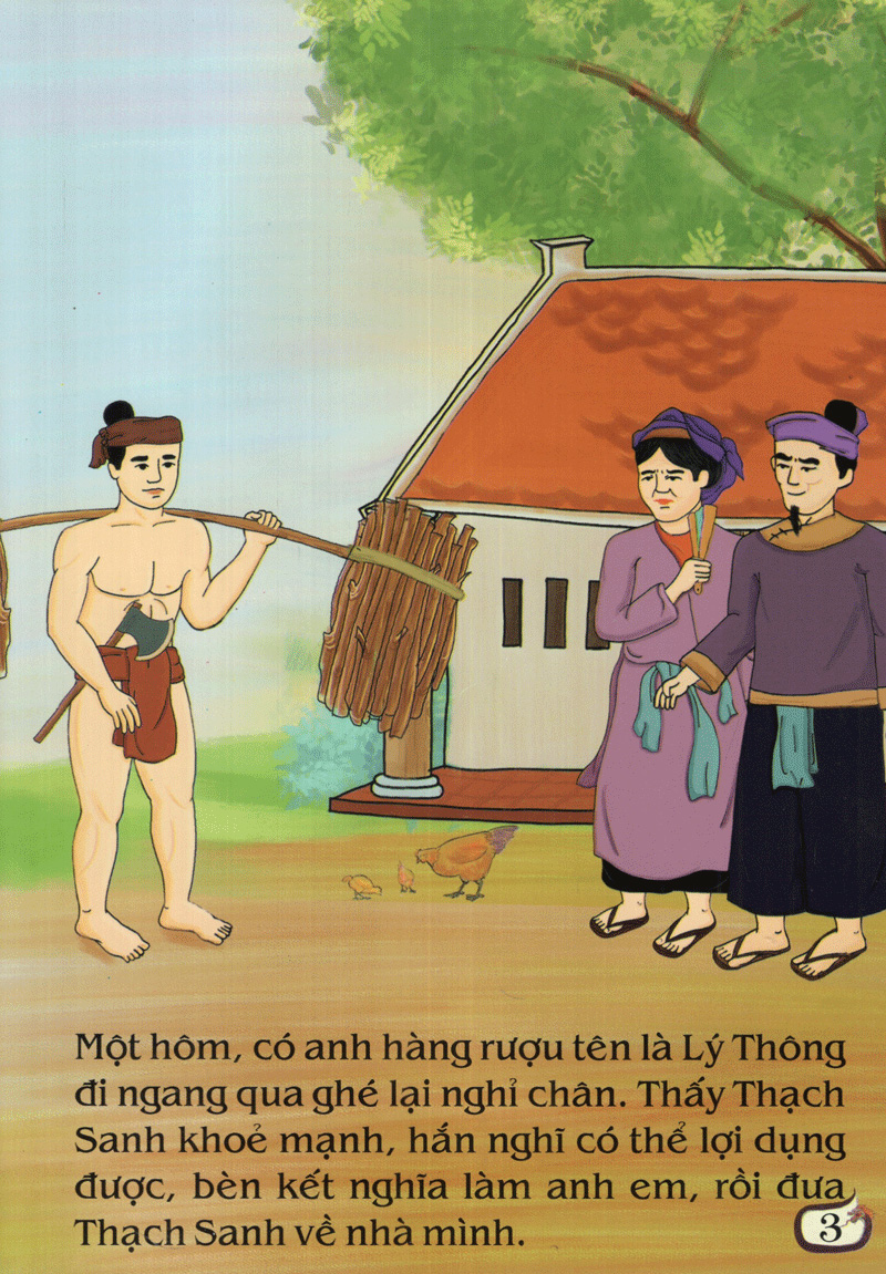 truyện cổ tích việt nam đặc sắc - thạch sanh (tái bản 2023) - Ảnh 4