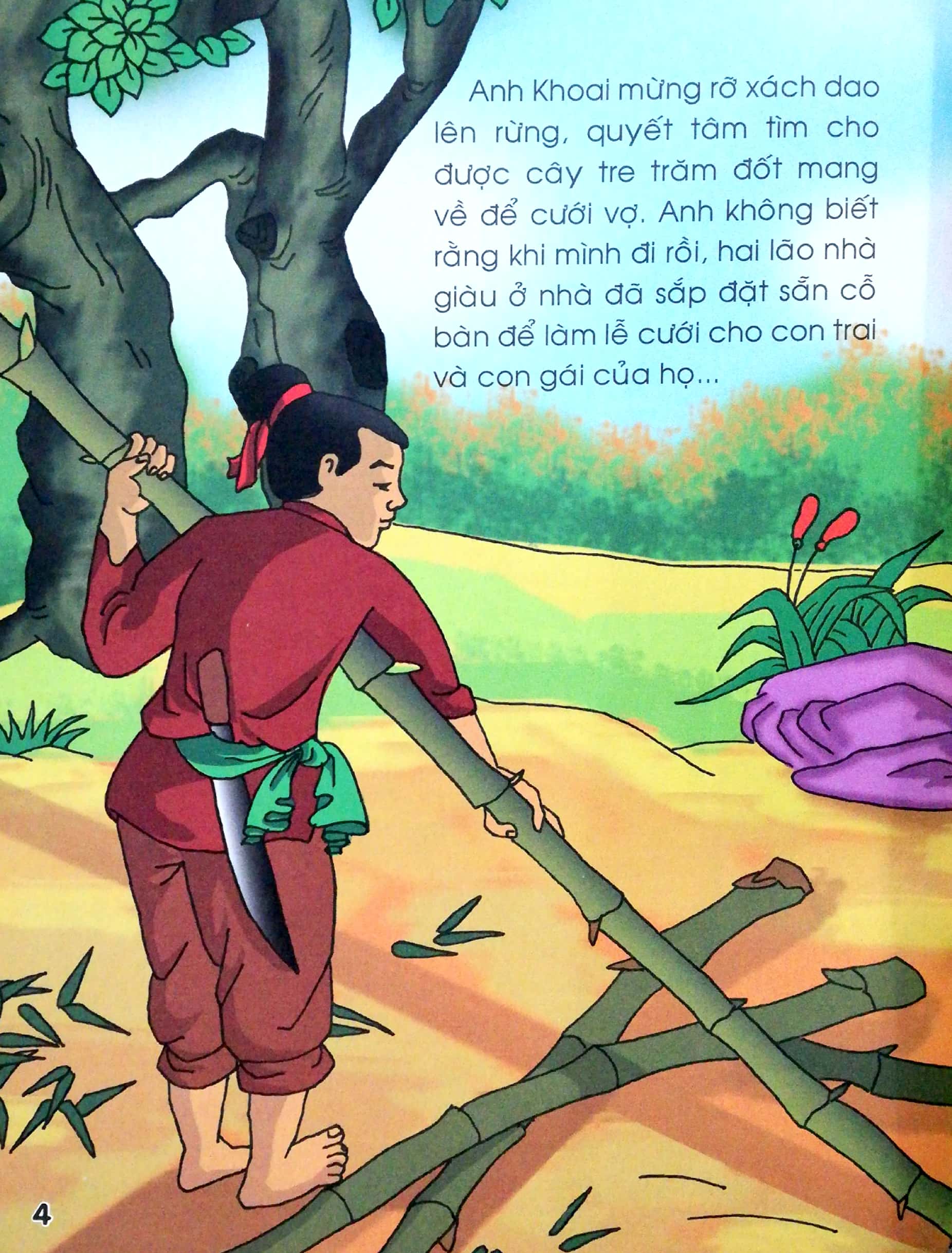 truyện cổ tích việt nam dành cho thiếu nhi - cây tre trăm đốt (2022) - Ảnh 5