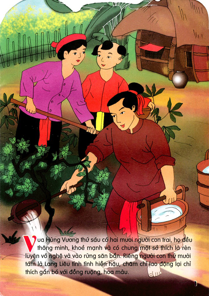 truyện cổ tích việt nam dành cho thiếu nhi - sự tích bánh chưng bánh giầy (2022) - Ảnh 2