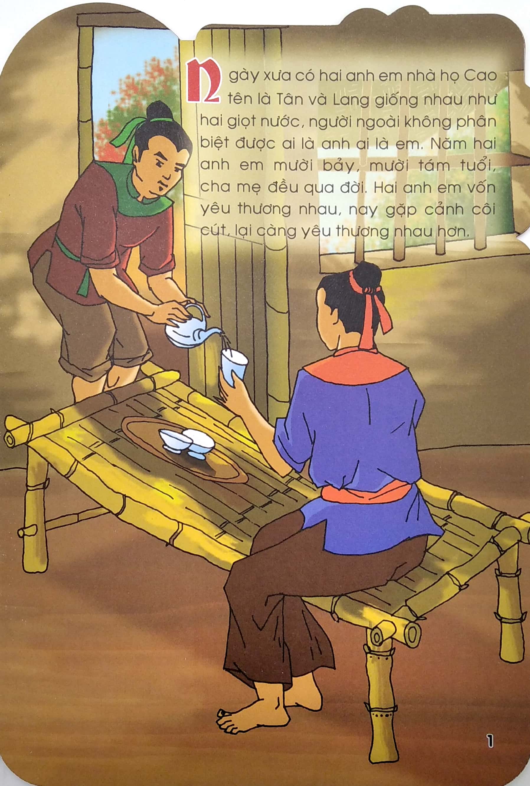 truyện cổ tích việt nam dành cho thiếu nhi - sự tích trầu cau (tái bản 2022) - Ảnh 3