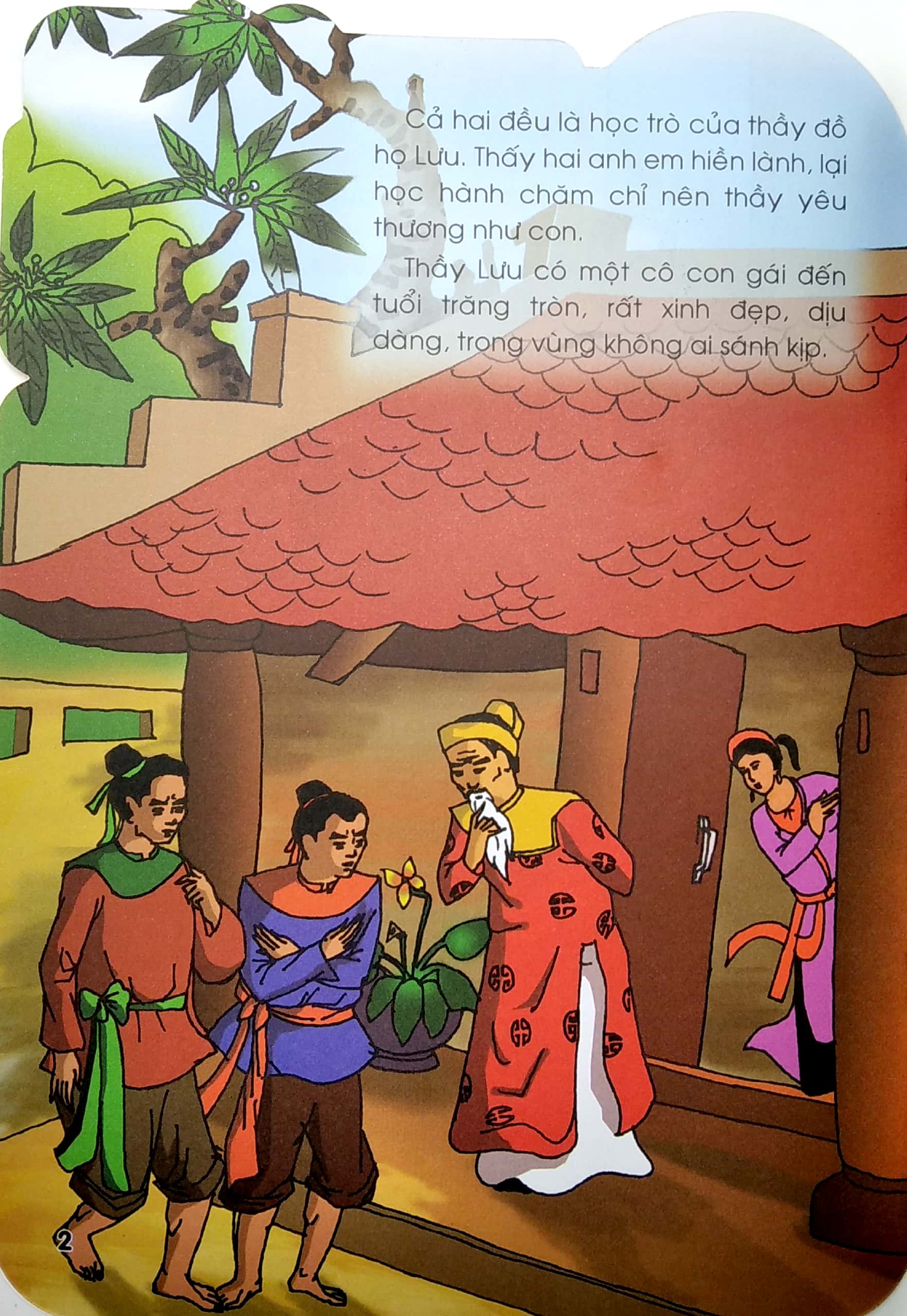 truyện cổ tích việt nam dành cho thiếu nhi - sự tích trầu cau (tái bản 2022) - Ảnh 4