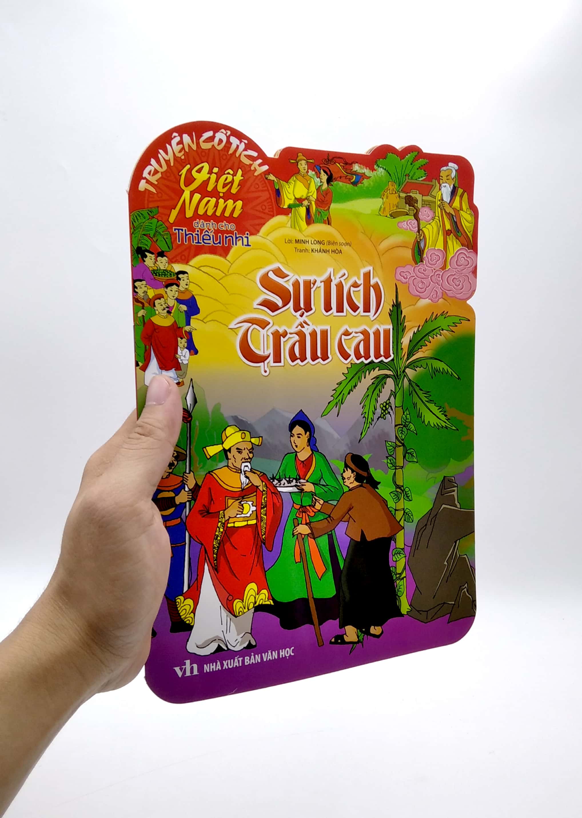 truyện cổ tích việt nam dành cho thiếu nhi - sự tích trầu cau (tái bản 2022) - Ảnh 7