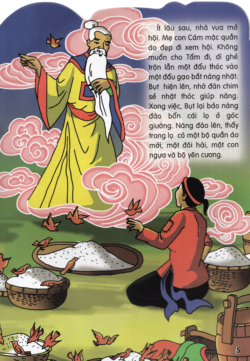 truyện cổ tích việt nam dành cho thiếu nhi - tấm cám (tái bản 2023) - Ảnh 9