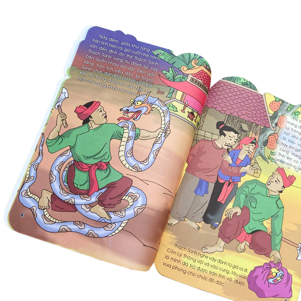truyện cổ tích việt nam dành cho thiếu nhi - thạch sanh (tái bản 2023) - Ảnh 3