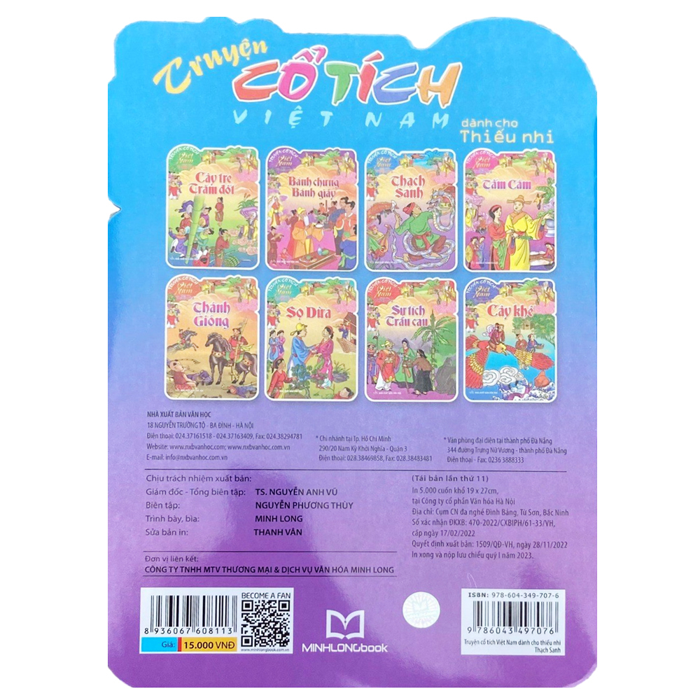 truyện cổ tích việt nam dành cho thiếu nhi - thạch sanh (tái bản 2023) - Ảnh 4