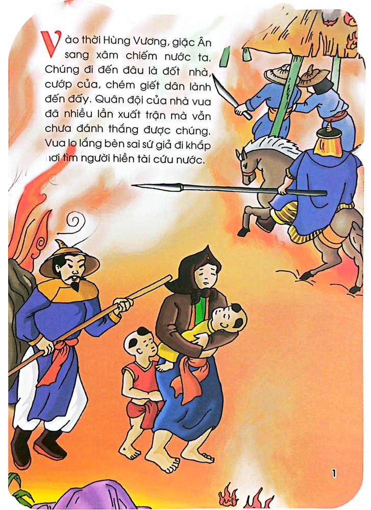 truyện cổ tích việt nam dành cho thiếu nhi - thánh gióng (tái bản 2023) - Ảnh 3