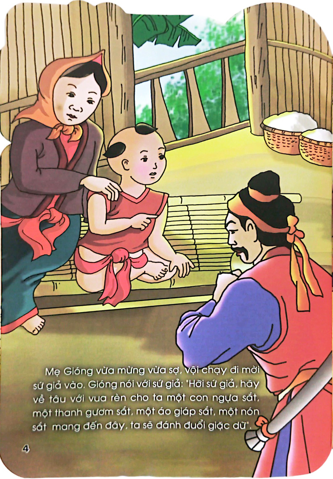 truyện cổ tích việt nam dành cho thiếu nhi - thánh gióng (tái bản 2023) - Ảnh 6