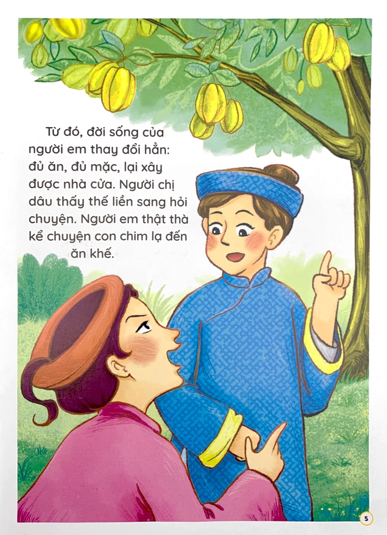 truyện cổ tích việt nam hay nhất bằng tranh cho bé - cây khế, sọ dừa - Ảnh 6