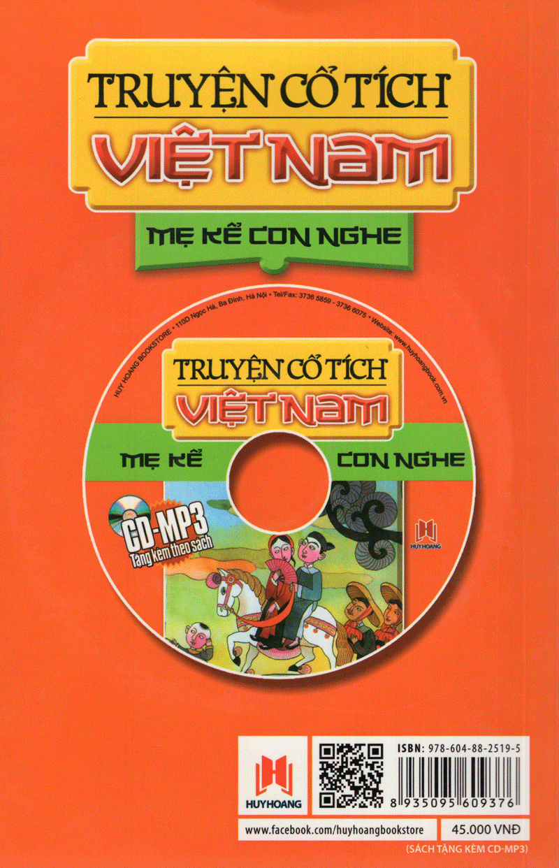 truyện cổ tích việt nam : mẹ kể con nghe - kèm cd (tái bản) - Ảnh 14