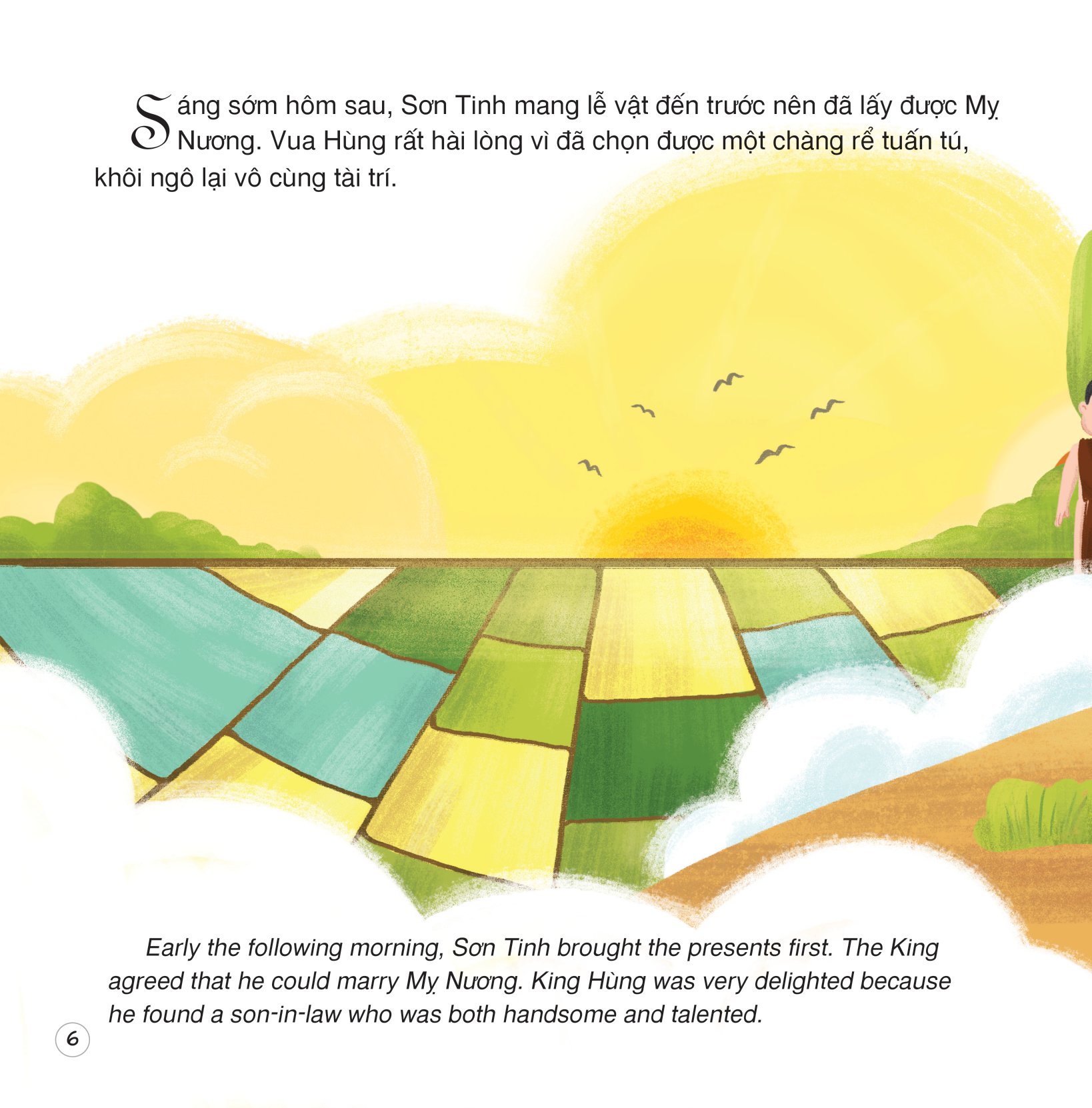 truyện cổ tích việt nam - sơn tinh thủy tinh (song ngữ việt - anh) - Ảnh 7