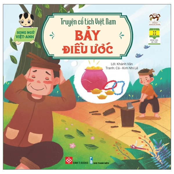 Truyện Cổ Tích Việt Nam - Sự Tích Bông Sen - Song Ngữ Việt-Anh - Ảnh 26