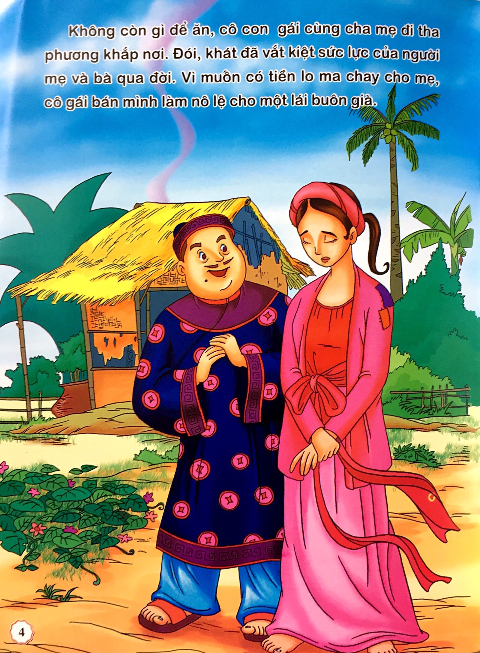 Truyện Cổ Tích Việt Nam - Sự Tích Cây Xương Rồng - Ảnh 4