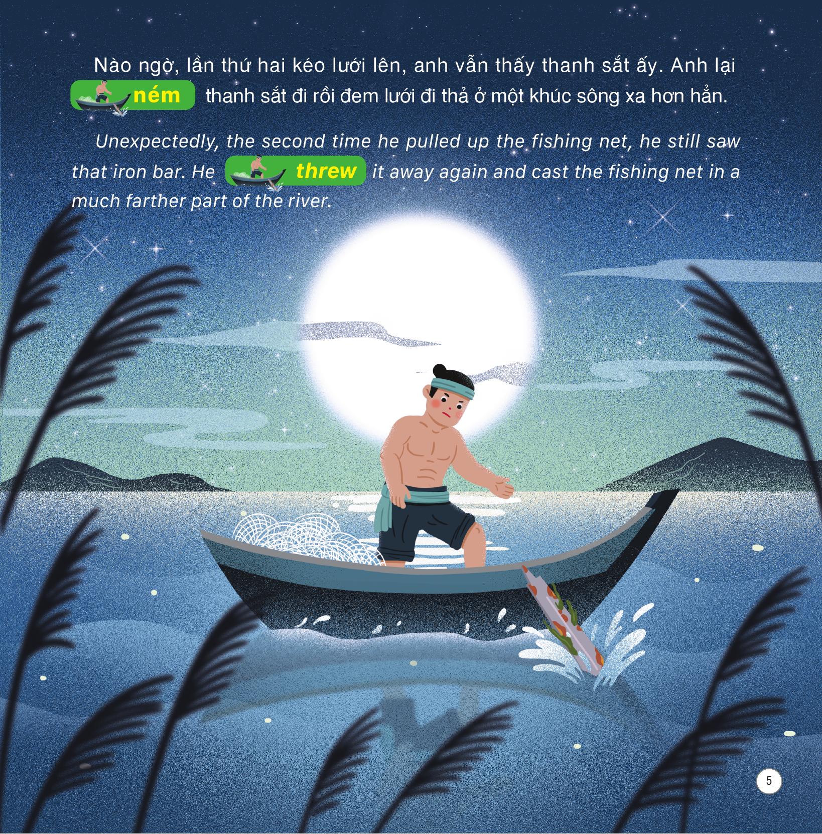 truyện cổ tích việt nam - sự tích hồ gươm - song ngữ việt-anh - Ảnh 6