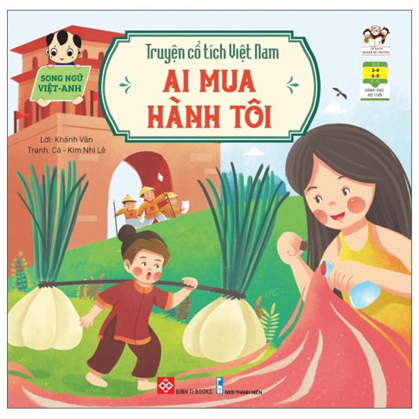 Truyện Cổ Tích Việt Nam - Sự Tích Hòn Trống Mái - Song Ngữ Việt-Anh - Ảnh 27