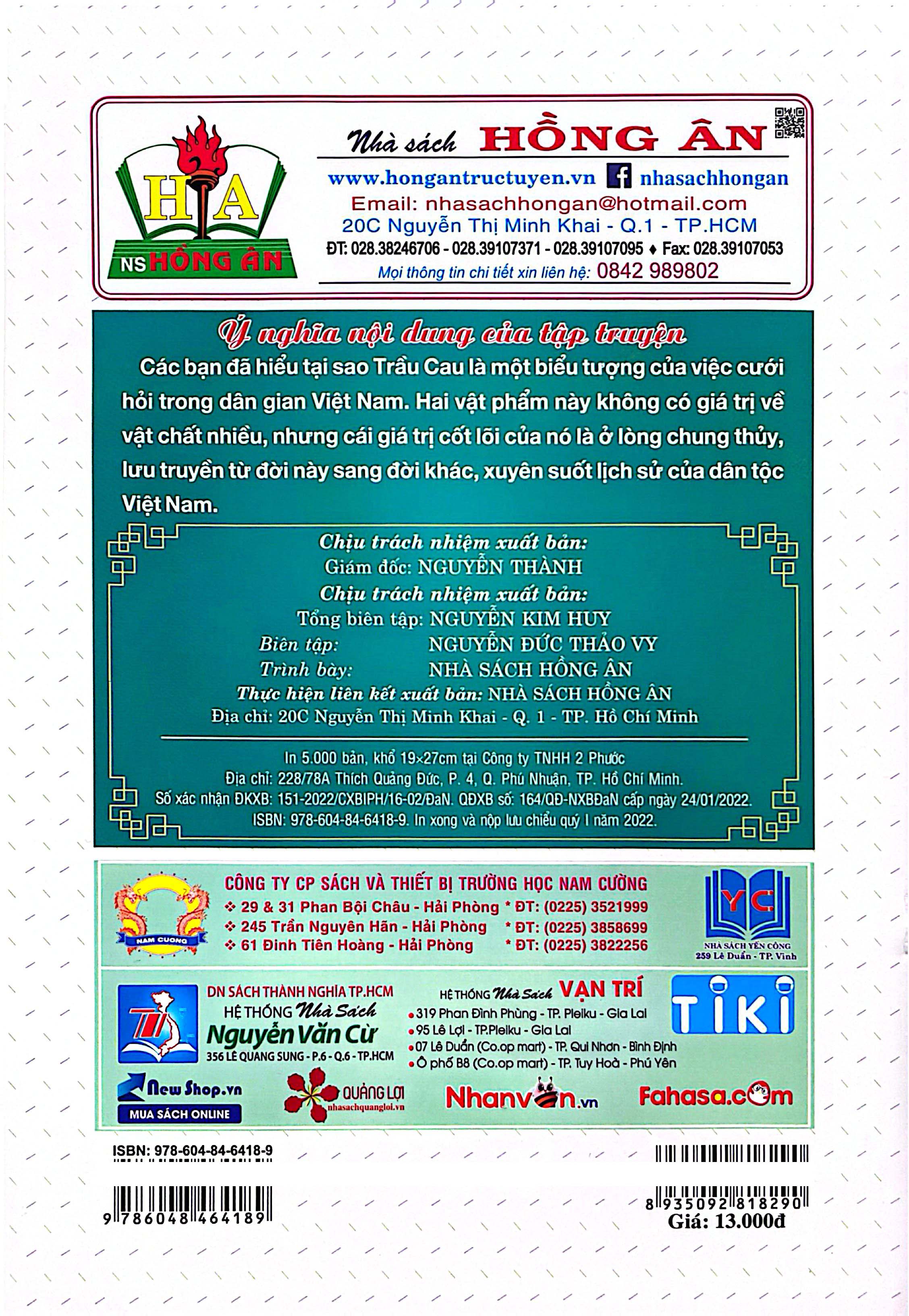 Truyện Cổ Tích Việt Nam - Sự Tích Trầu Cau - Ảnh 6