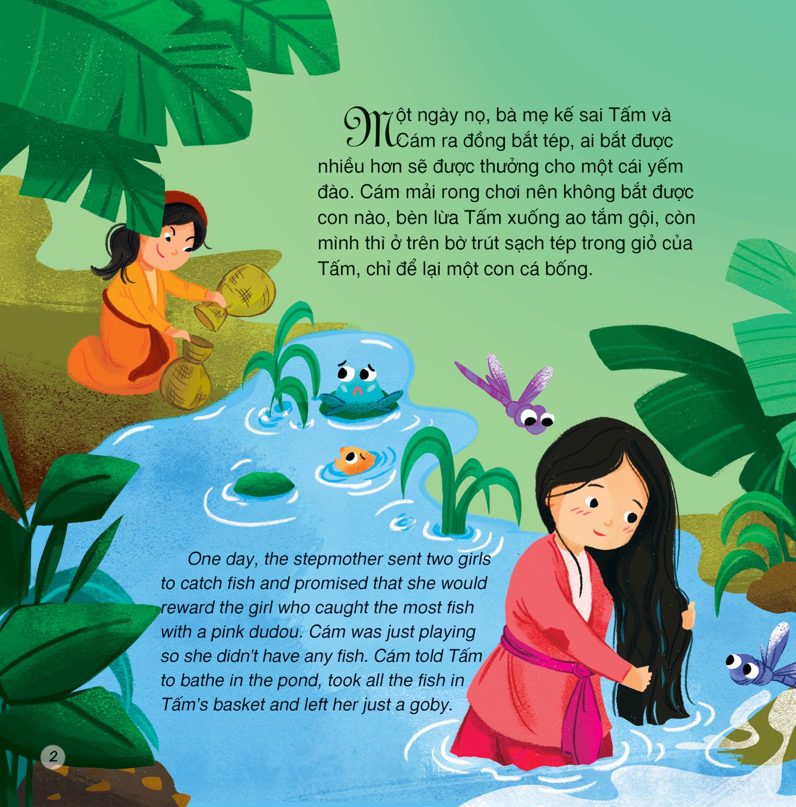truyện cổ tích việt nam - tấm cám (song ngữ việt - anh) - Ảnh 3