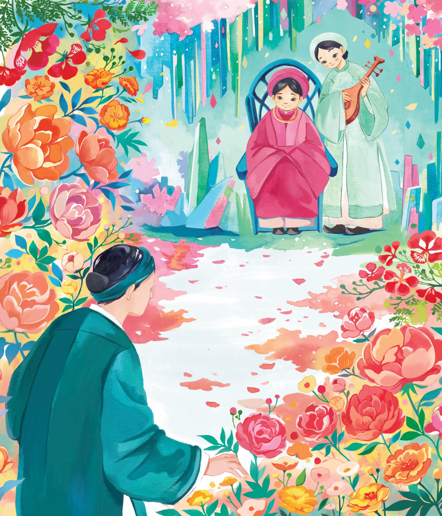 truyện cổ vòng quanh thế giới - cuốn sách nhiệm màu - bìa cứng - Ảnh 8