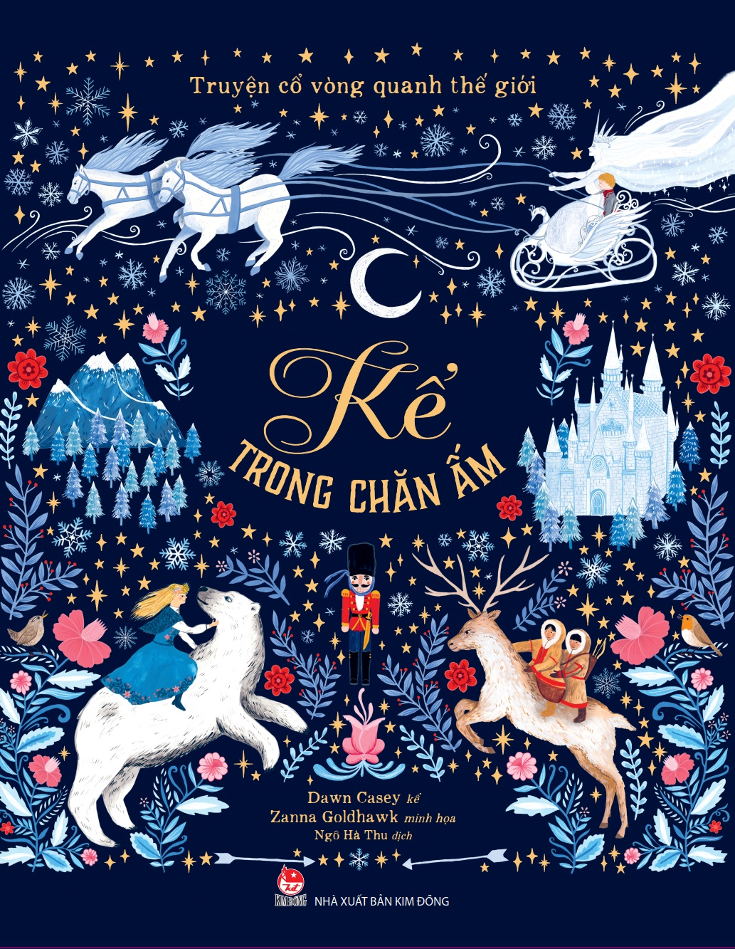 truyện cổ vòng quanh thế giới - kể trong chăn ấm - bìa cứng - Ảnh 2