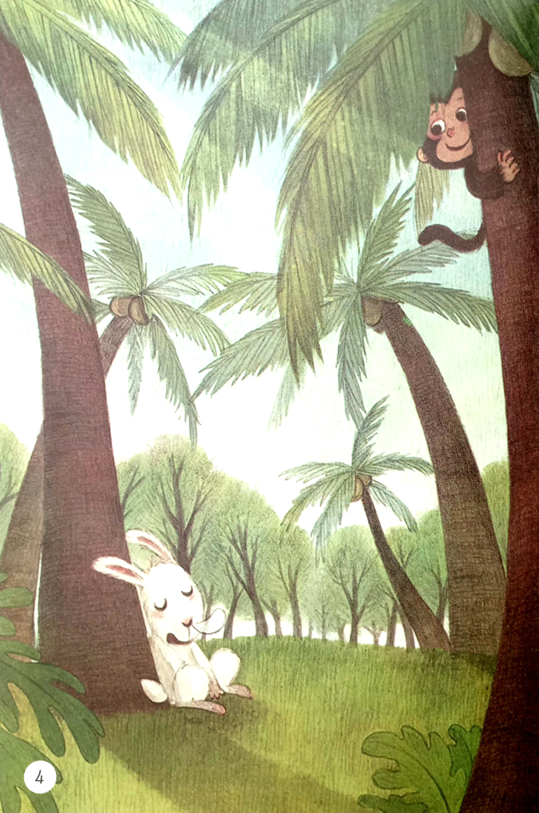 truyện dân gian thế giới - chú thỏ nhút nhát ngớ ngẩn - Ảnh 3