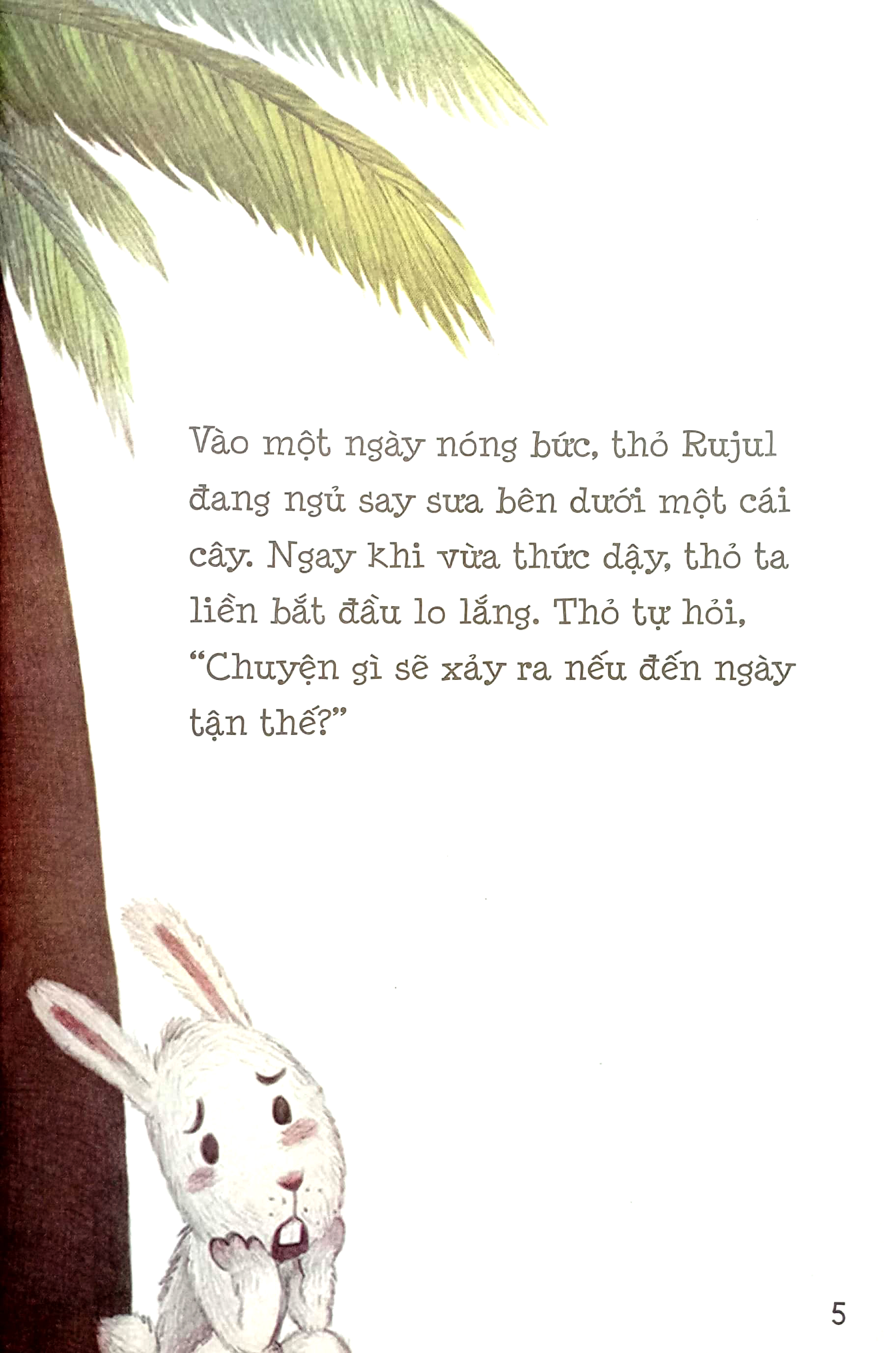 truyện dân gian thế giới - chú thỏ nhút nhát ngớ ngẩn - Ảnh 4