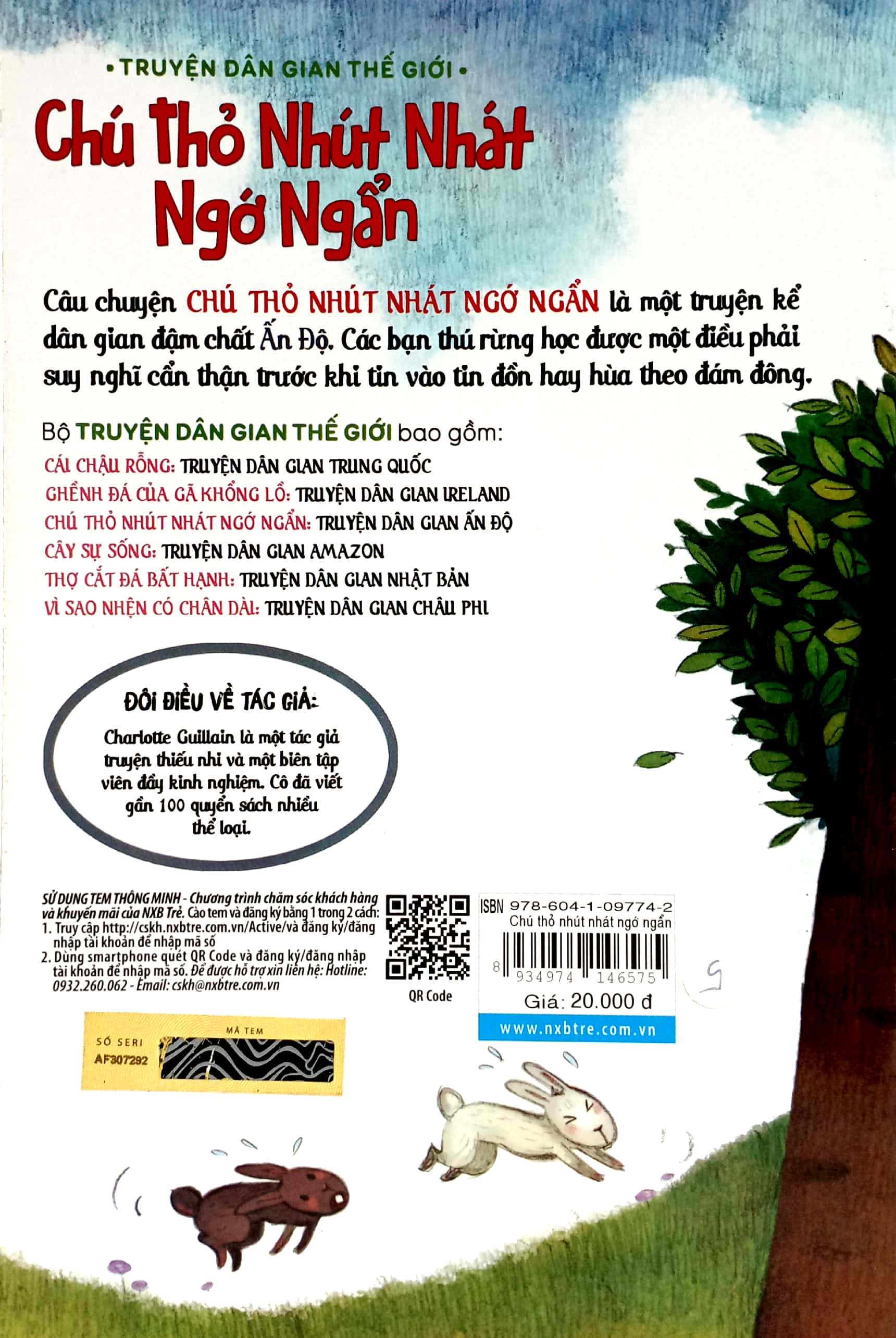 truyện dân gian thế giới - chú thỏ nhút nhát ngớ ngẩn - Ảnh 6