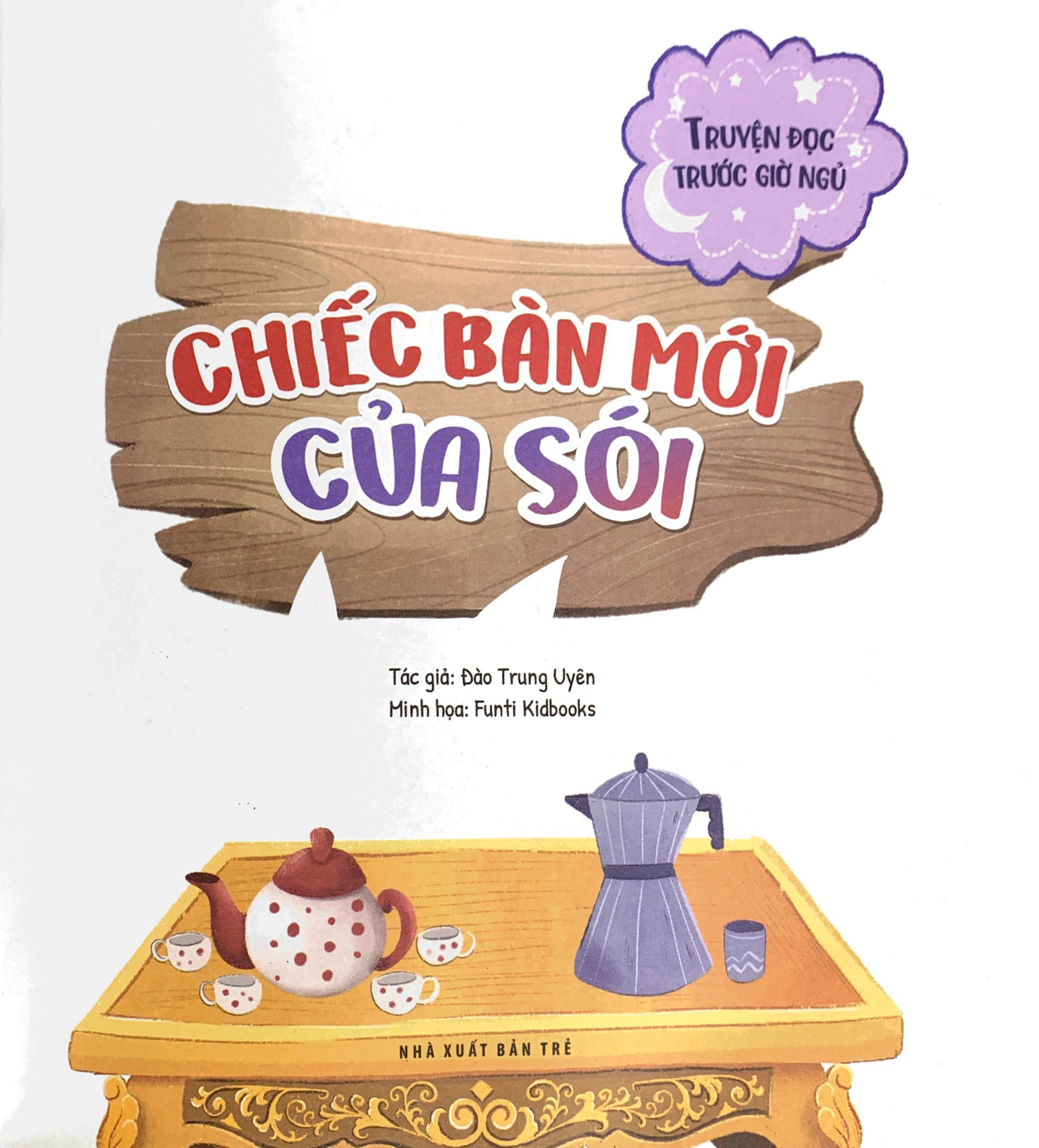 truyện đọc trước giờ ngủ - chiếc bàn mới của sói - Ảnh 3