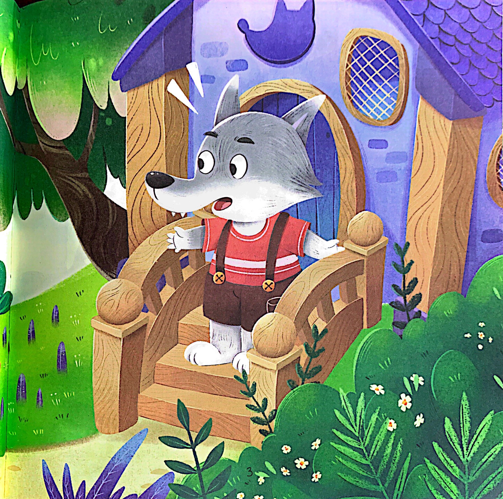 truyện đọc trước giờ ngủ - chiếc bàn mới của sói - Ảnh 5