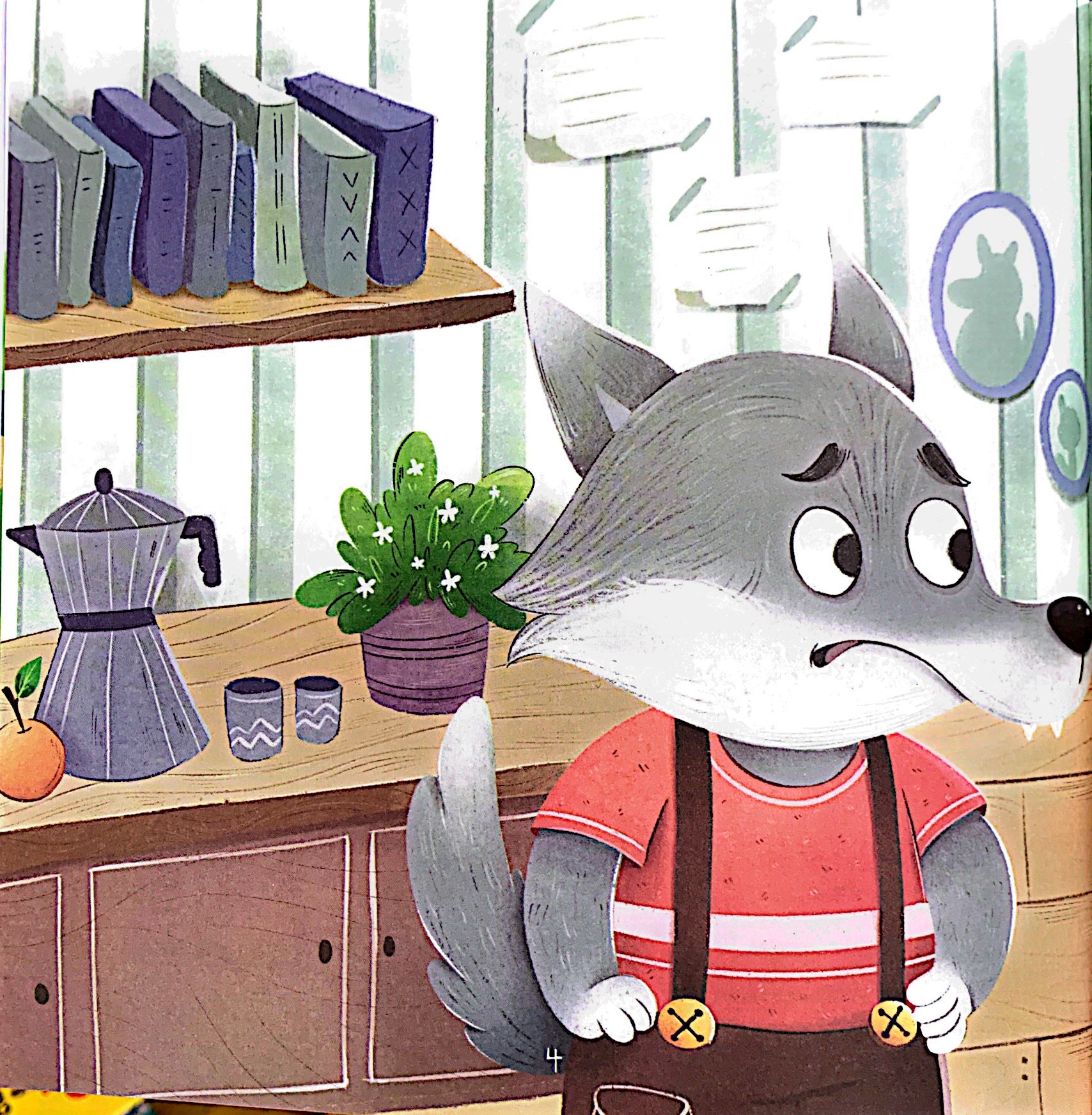 truyện đọc trước giờ ngủ - chiếc bàn mới của sói - Ảnh 6