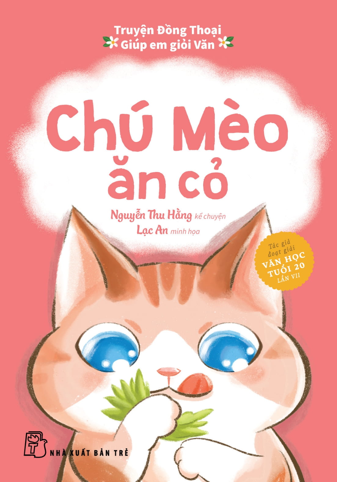 truyện đồng thoại - giúp em giỏi văn - chú mèo ăn cỏ - Ảnh 2