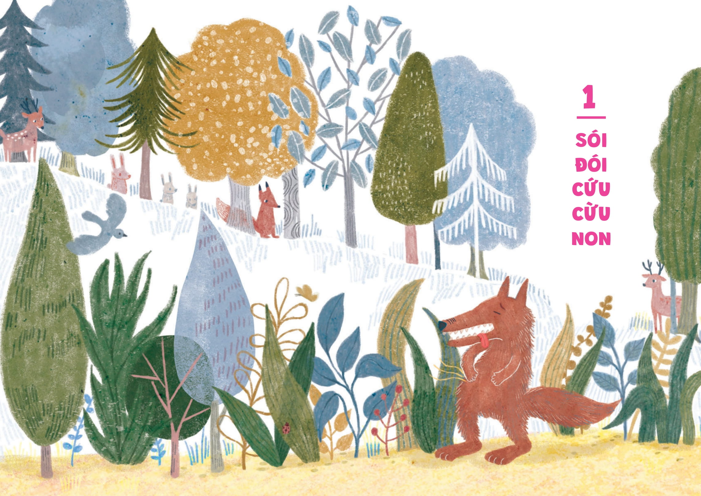 truyện hay dạy lòng tốt - sói đói cứu cừu non - Ảnh 4