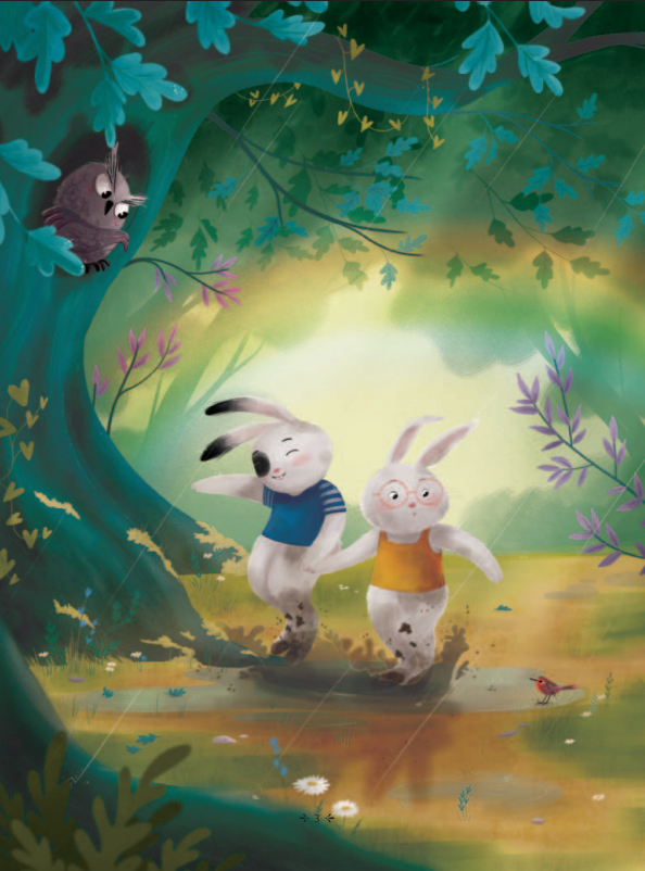 truyện hay giúp trẻ thông thái - chị em thỏ thích tự do - Ảnh 3