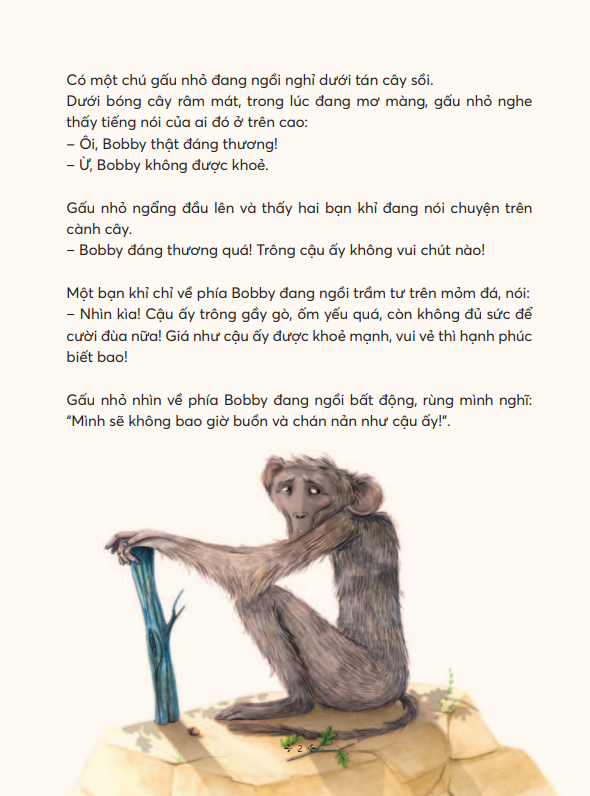 truyện hay giúp trẻ thông thái - gấu nhỏ và ước mơ hạnh phúc - Ảnh 3