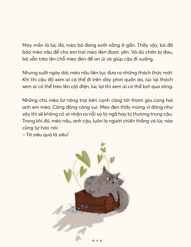 truyện hay giúp trẻ thông thái - mèo con dũng cảm - Ảnh 6