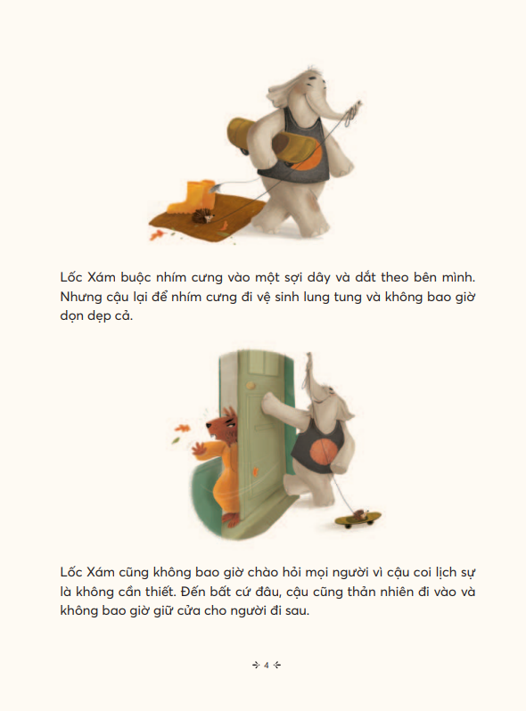 truyện hay giúp trẻ thông thái - voi con biết tôn trọng mọi người - Ảnh 4