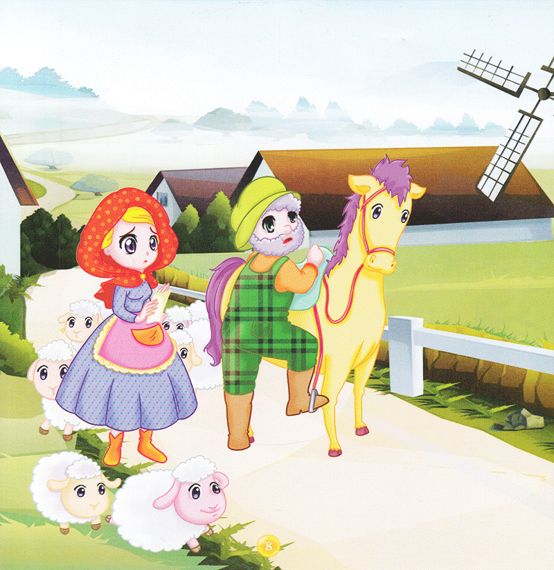 truyện hoàng tử và công chúa - cô gái chăn cừu - Ảnh 10