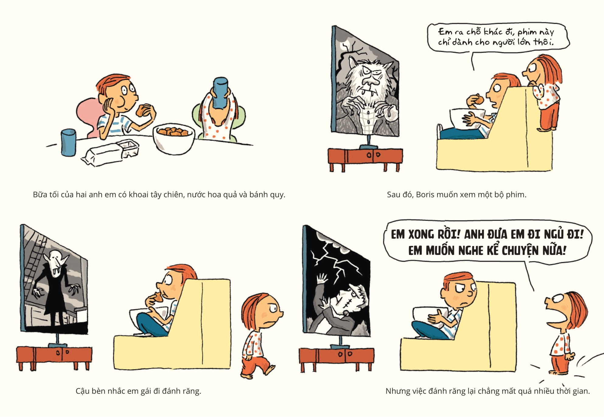 Truyện Hồi Hộp Trước Giờ Đi Ngủ - Ảnh 4