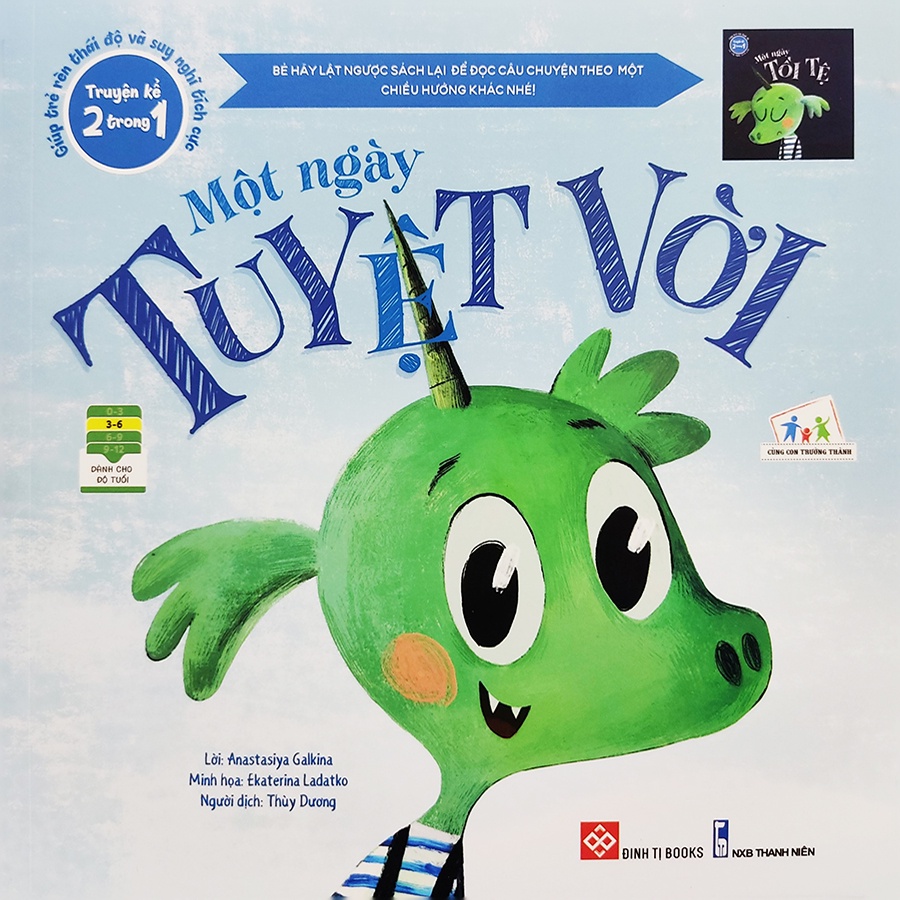 truyện kể 2 trong 1 - giúp trẻ rèn thái độ và suy nghĩ tích cực - một ngày tuyệt vời - một ngày tồi tệ - Ảnh 2