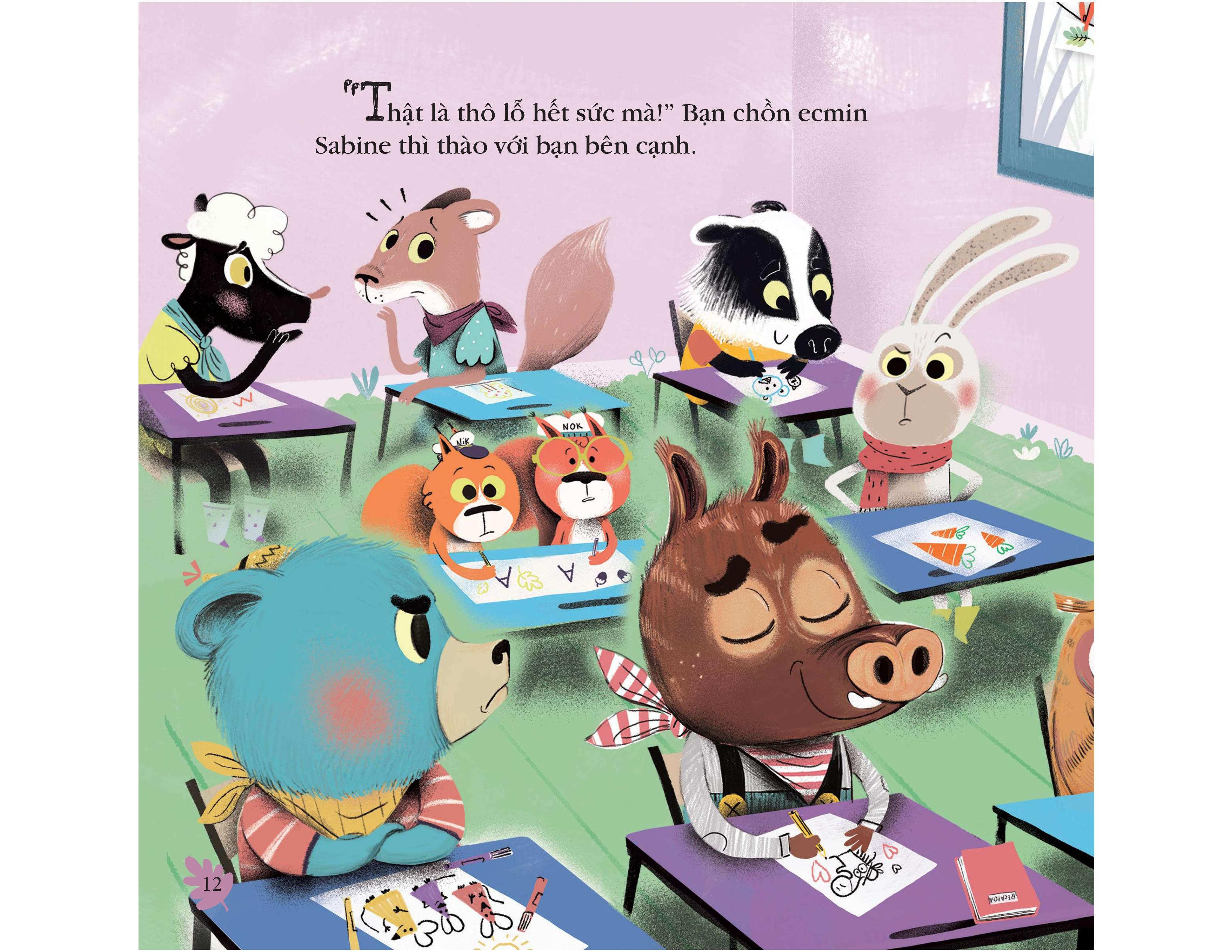 truyện kể bốn mùa - bạn mới đến trường - con học cách kết bạn - Ảnh 11