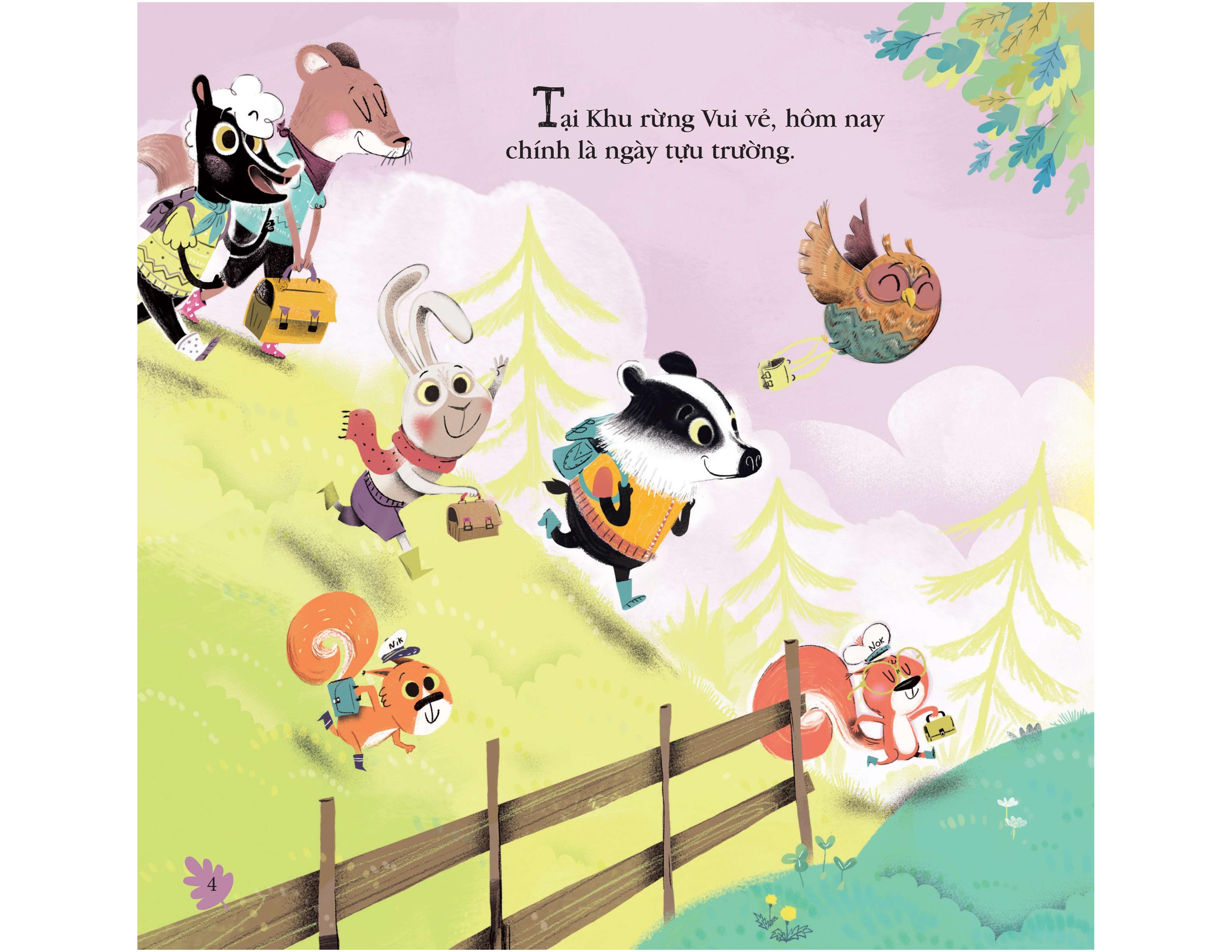 truyện kể bốn mùa - bạn mới đến trường - con học cách kết bạn - Ảnh 3