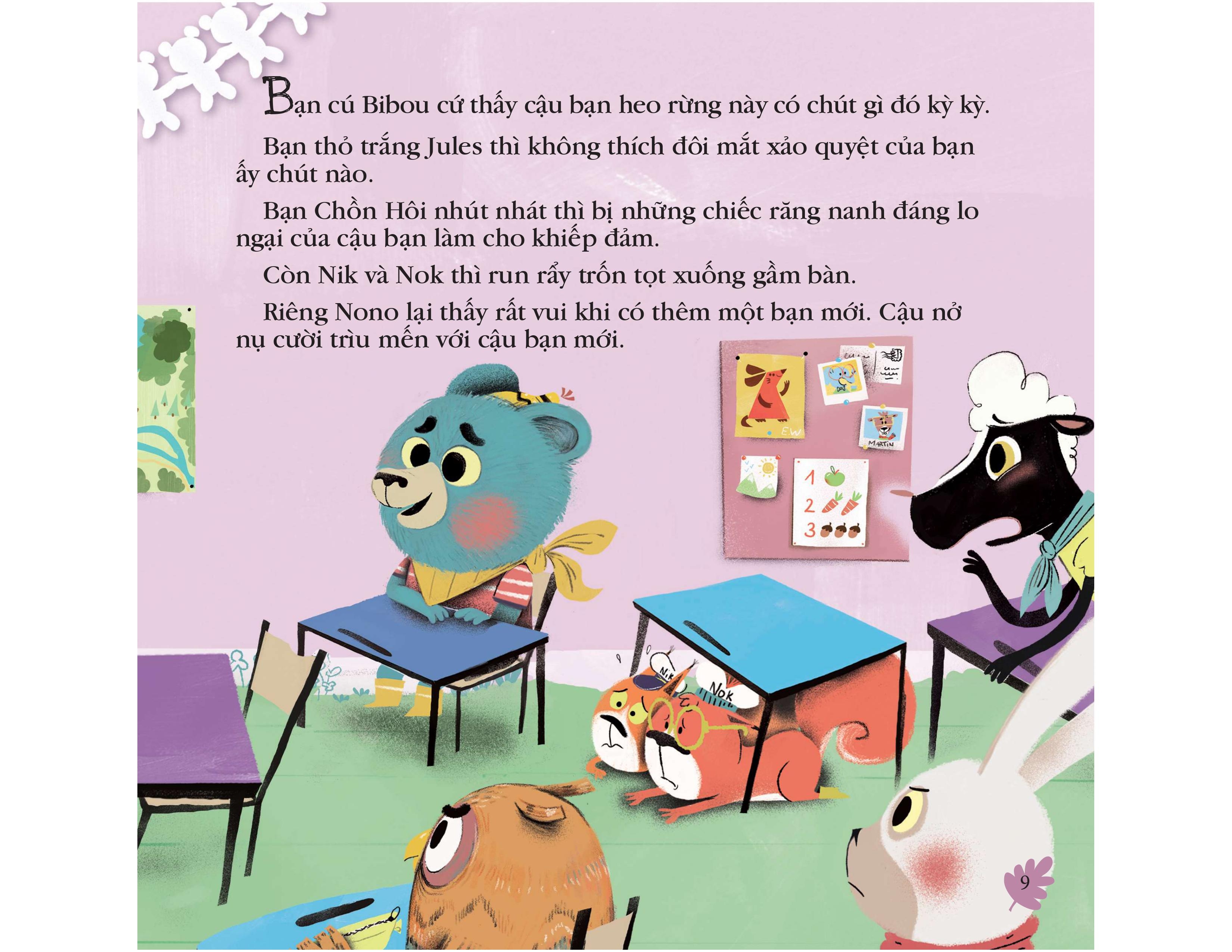 truyện kể bốn mùa - bạn mới đến trường - con học cách kết bạn - Ảnh 8